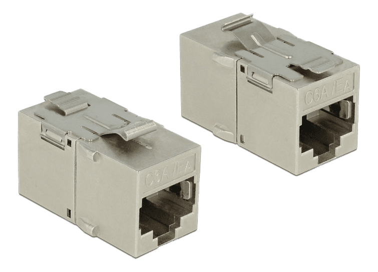 DELOCK - RJ45 Keystone modul, Cat.6a metall, RJ45 hona