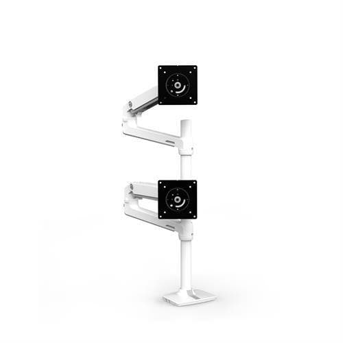 ERGOTRON - LX DUAL STACKING ARM TALL POLE BWT