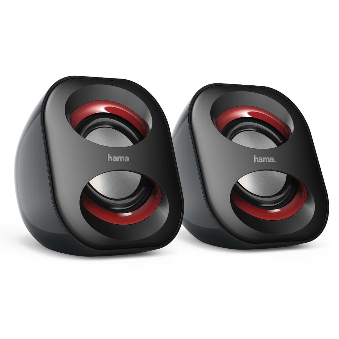 HAMA - Speaker Notebook Sonic Mobil-183 Black/Red