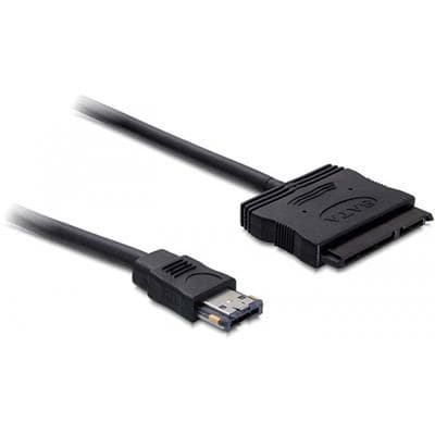 DELOCK - Power Over eSATA till SATA ström och HDD-kabel, 5-12V, 0,5m