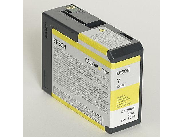 EPSON - Ink Cart/yellow  80ml f Stylus PRO3800