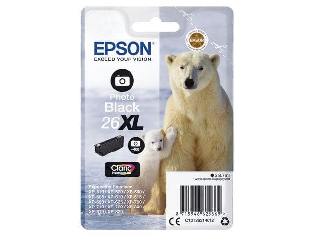 EPSON - Ink/26XL Polar Bear 8.7ml PBK