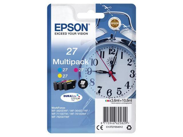 EPSON - Ink/27 Alarm Clock 3.6ml CMY