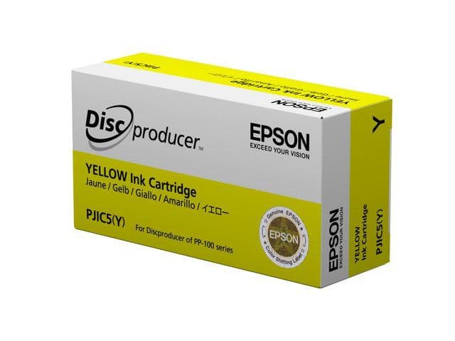 EPSON - INK, YELLOW, PJIC5, FOR DISCPRODUCER