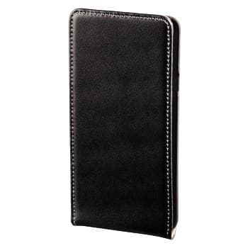 HAMA - mobveske Sams Galaxy SII flip-front svart lær