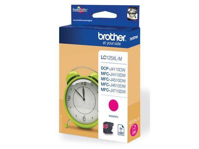 BROTHER - LC125XLM ink magenta 1200pages