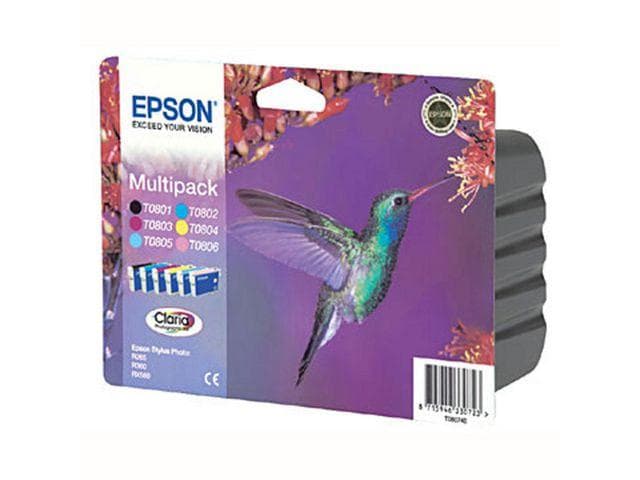 EPSON - Blekk EPSON T0807 C13T08074011 Multi (6)