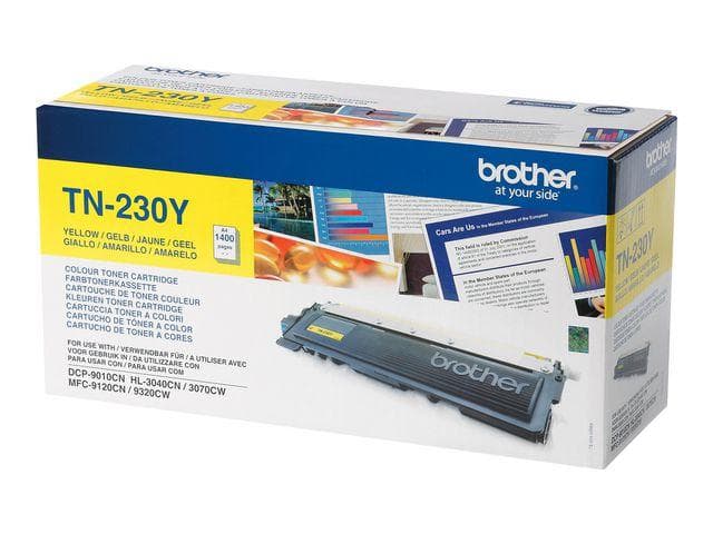 BROTHER - TN-230 toner cartridge yellow standard capacity 1.400 pages 1-pack