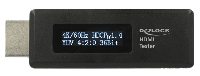 DELOCK - HDMI Tester for EDID information with OLED display
