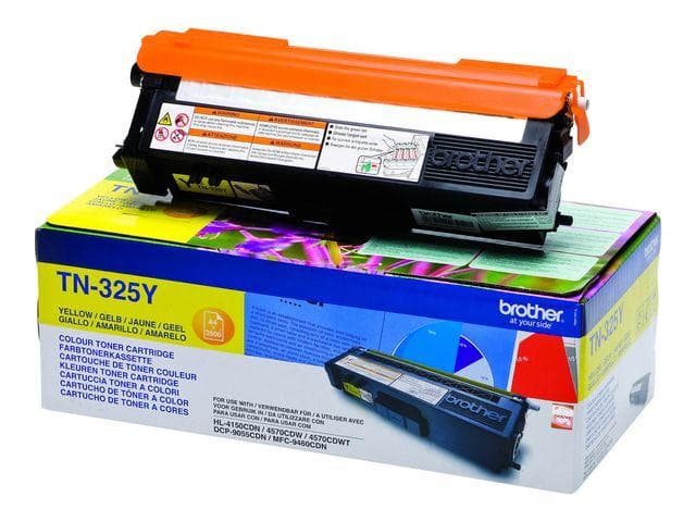 BROTHER - Toner Brother  TN325Y gul  3500 sider