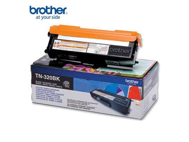 BROTHER - Toner Brother  TN320BK sort  2500 sider