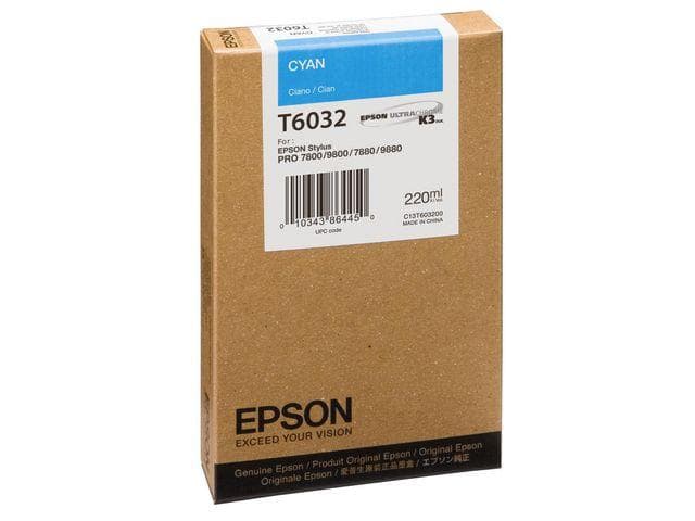 EPSON - STYLUS PRO 78X0/98X0 CYAN -220ML