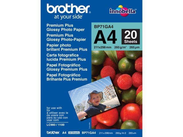 BROTHER - A4 Glossy Paper