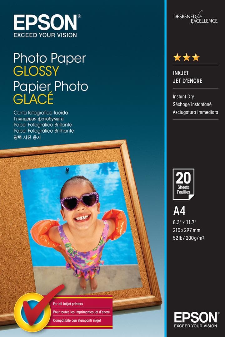 EPSON - Photo Paper Glossy A4 20 sheet