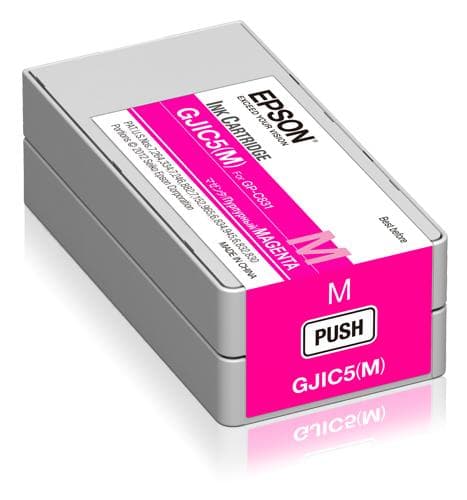 EPSON - GJIC5(M) - Skriverpatron - 1 x magenta - for ColorWorks C831