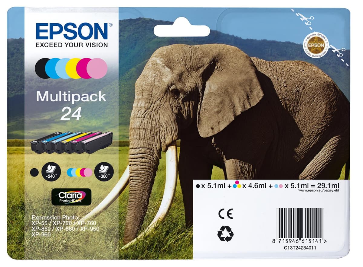 EPSON - Blekk EPSON T2428 C13T24284011 Multi (6)