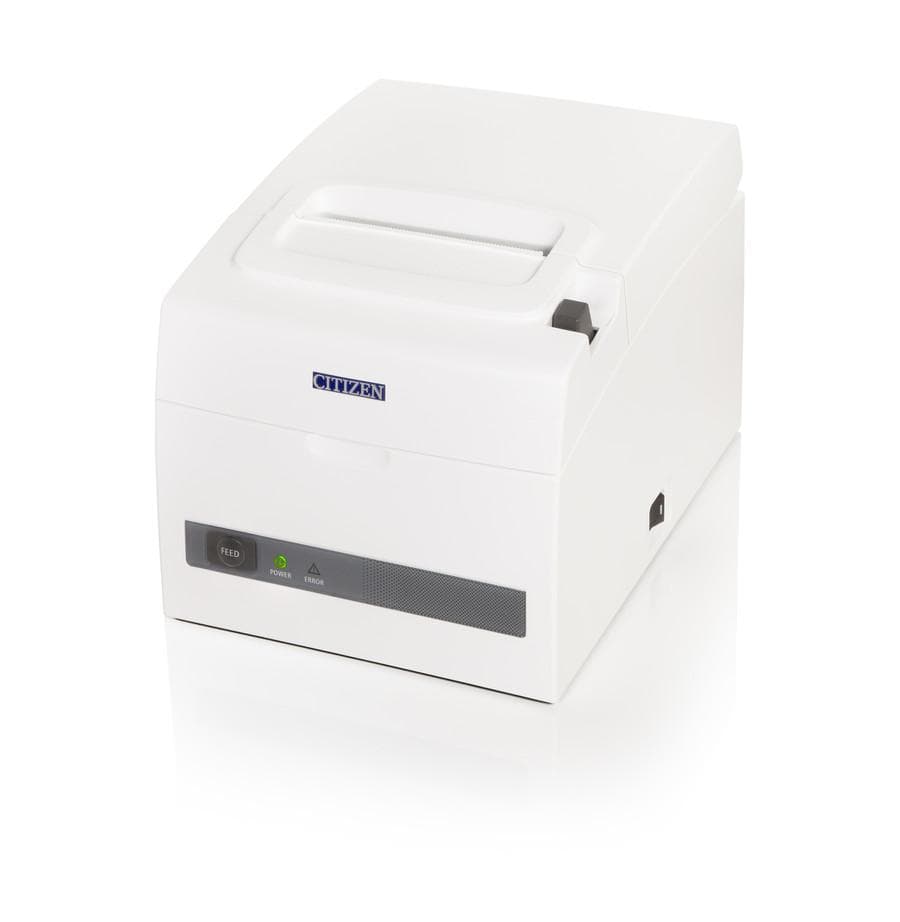 CITIZEN - Thermal printer Serial + USB interfaces, integrated PSU, Pure White