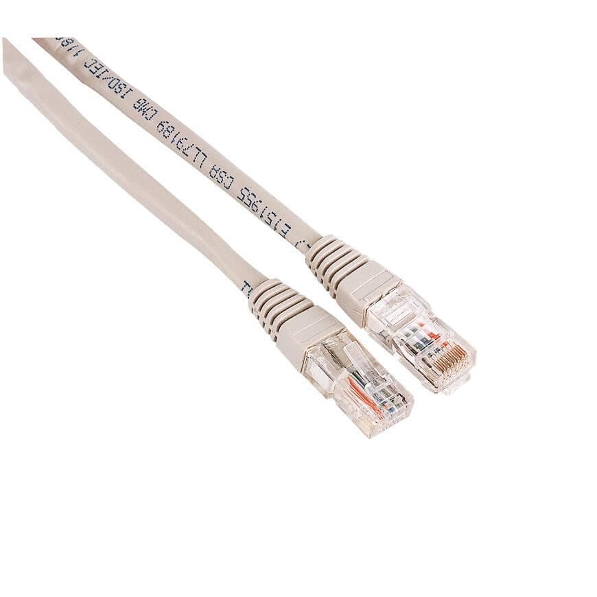 HAMA - Kabel Nätverk CAT5e UTP 10p Bulk Grå 20m