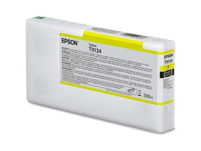 EPSON - Ink/T9134 UltraChrome HDR 200ml YL