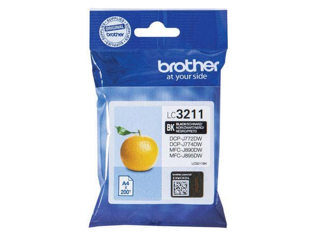 BROTHER - Ink LC-3211BK black