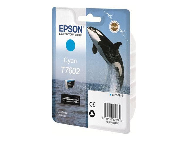 EPSON - Ink Cart/T7602 Cyan