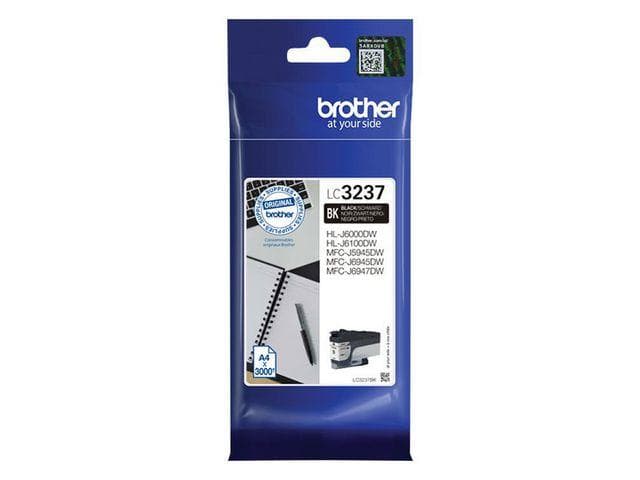 BROTHER - LC-3237BK Black Ink 3000 pages
