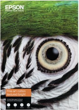 EPSON - A4 Cotton Textured Bright Fine Art, 300 g, 25 ark