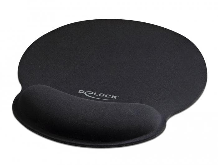 DELOCK - Ergonomic Mouse pad with Gel Wrist Rest