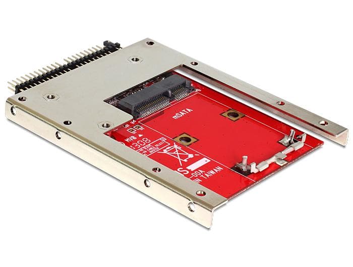 DELOCK - Converter IDE 44 Pin til mSATA 2.5 ramme (