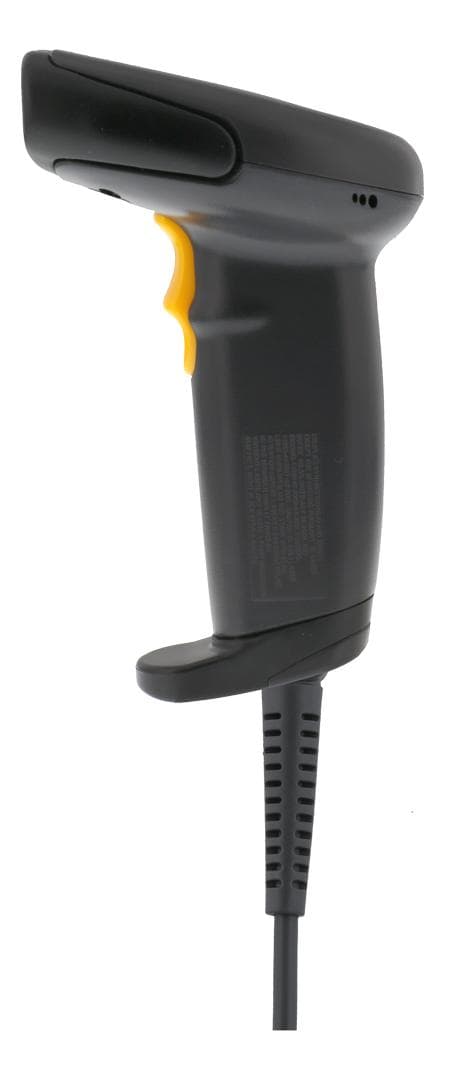 DELTACO - Handheld 1D CCD Barcode Scanner, black, USB