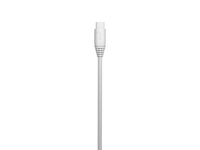 GEAR - Synkkabel Lightning to USB-A 2m Hvit MFI Rund Kabel