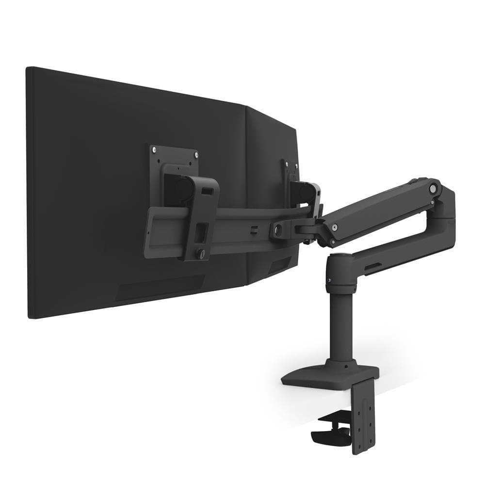 ERGOTRON - LX DESK DUAL DIRECT ARM MATTE BLACK ACCS