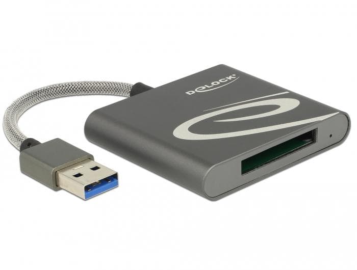 DELOCK - USB 3.0 Card Reader for XQD 2.0 memory cards