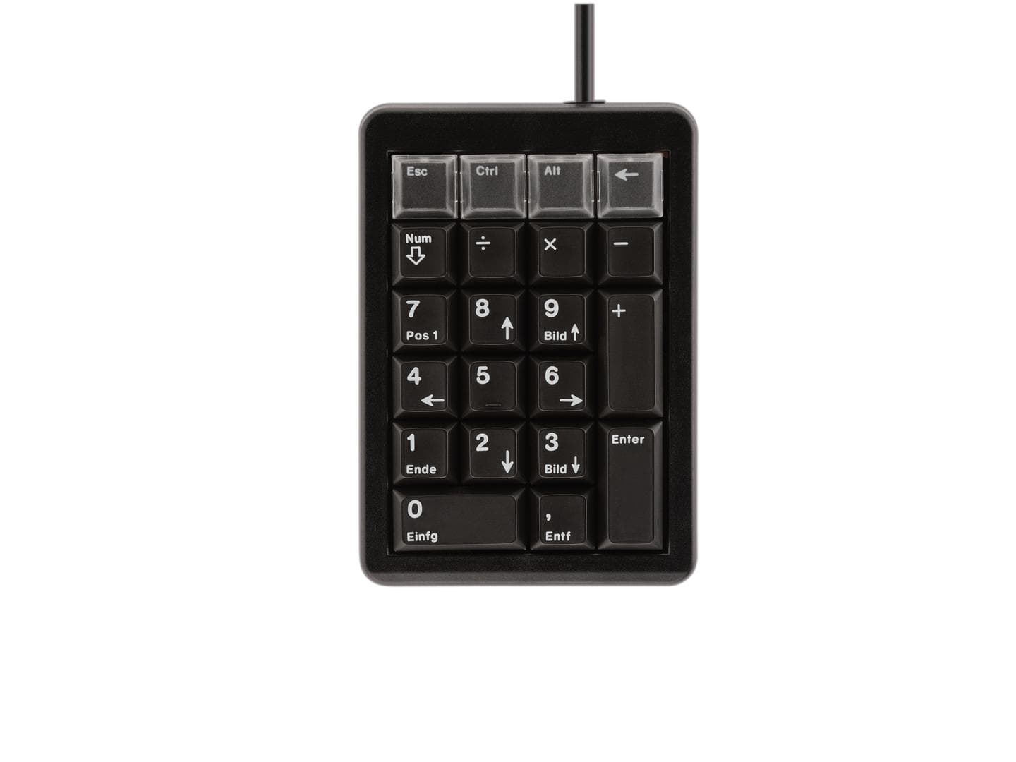 CHERRY - NUM KEYPAD 21 KEYS BLACK USB.   PERP