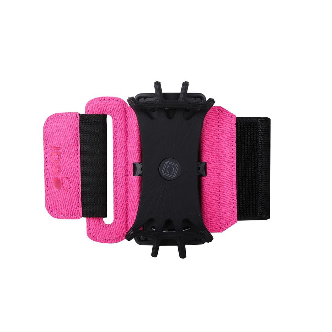 GEAR - SportsarmbÃ¥nd Premium Universal For Over og Underarm Vridbar holder Rosa
