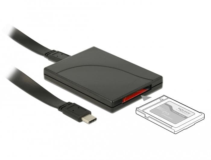 DELOCK - USB Type-C™ Card Reader for CFexpress memory cards