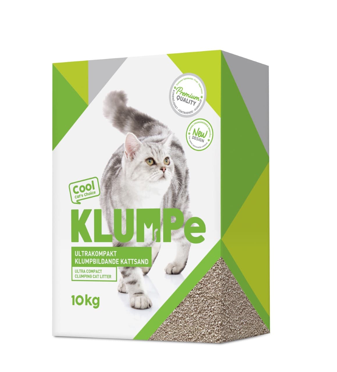 Kattesand Klumpe
