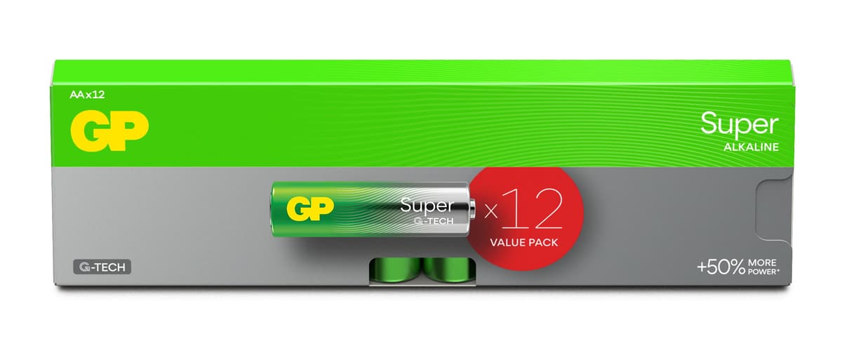 Batterier GP Super AA LR6
