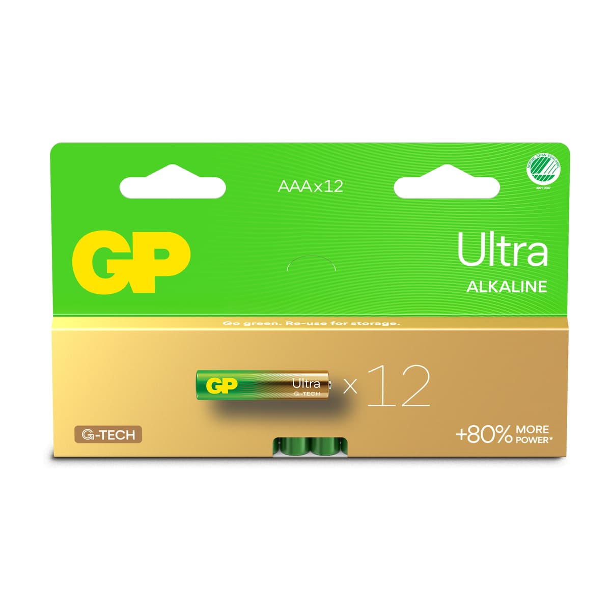 Batterier GP Ultra Alkaline AAA LR03