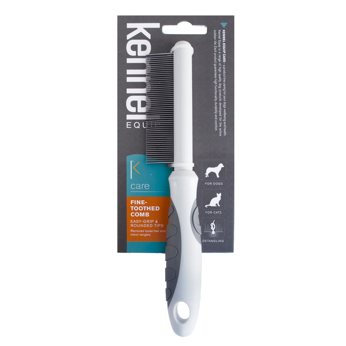 Kennel Equip Care Fine-toothed comb S 21,5cm