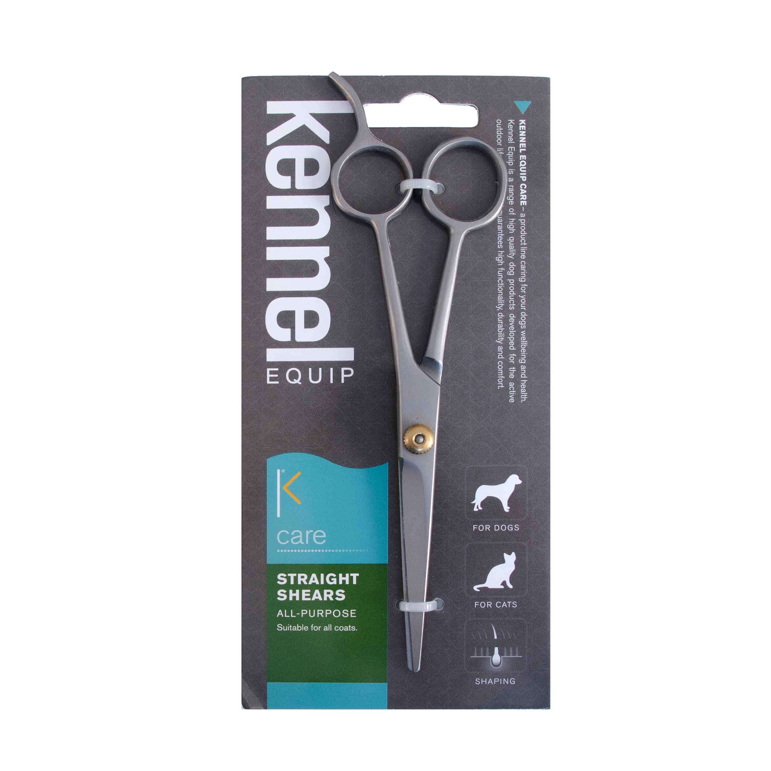 Kennel Equip Care Straight all-purpose shears 16,5cm