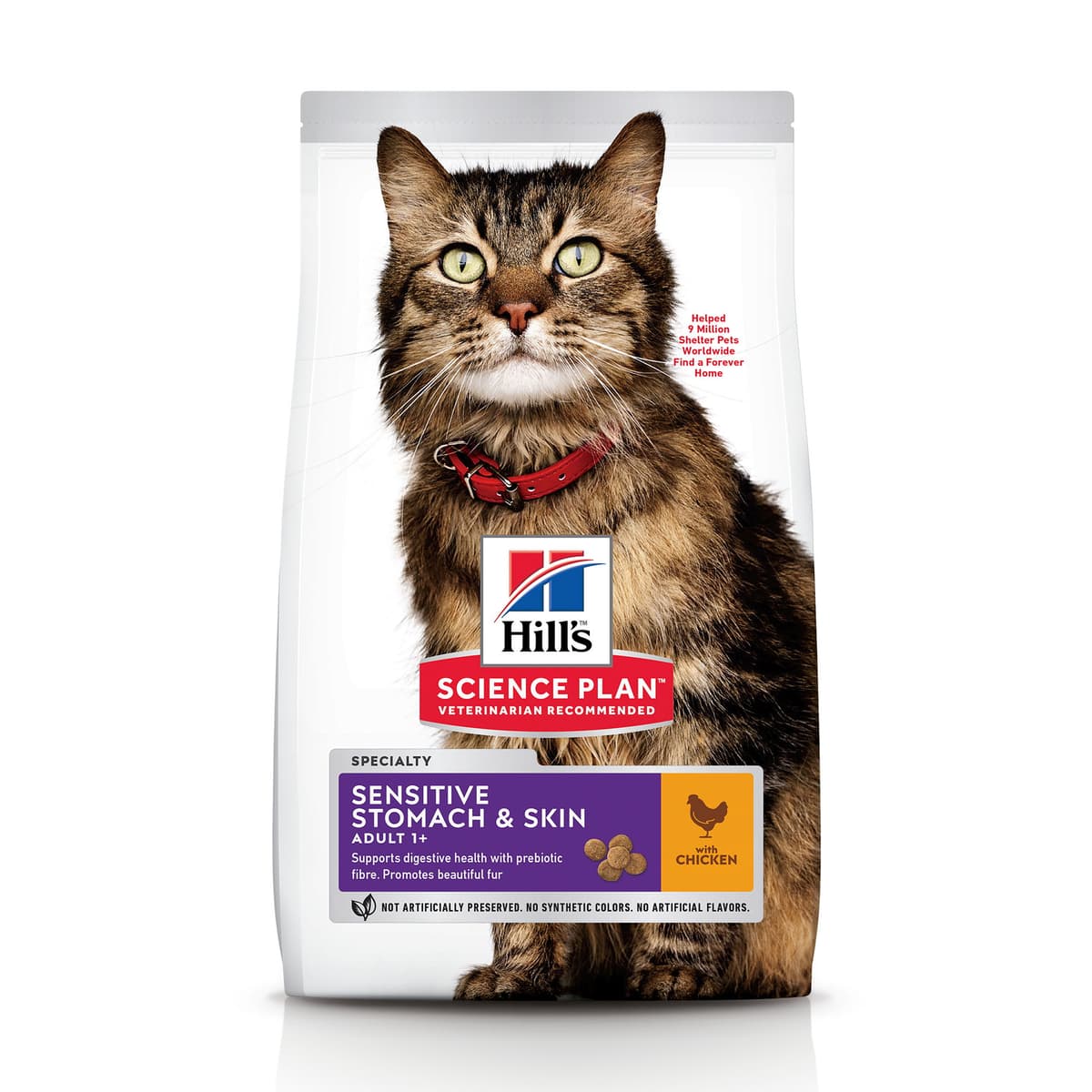 Hill's Sensitive stomach & skin Adult Kylling