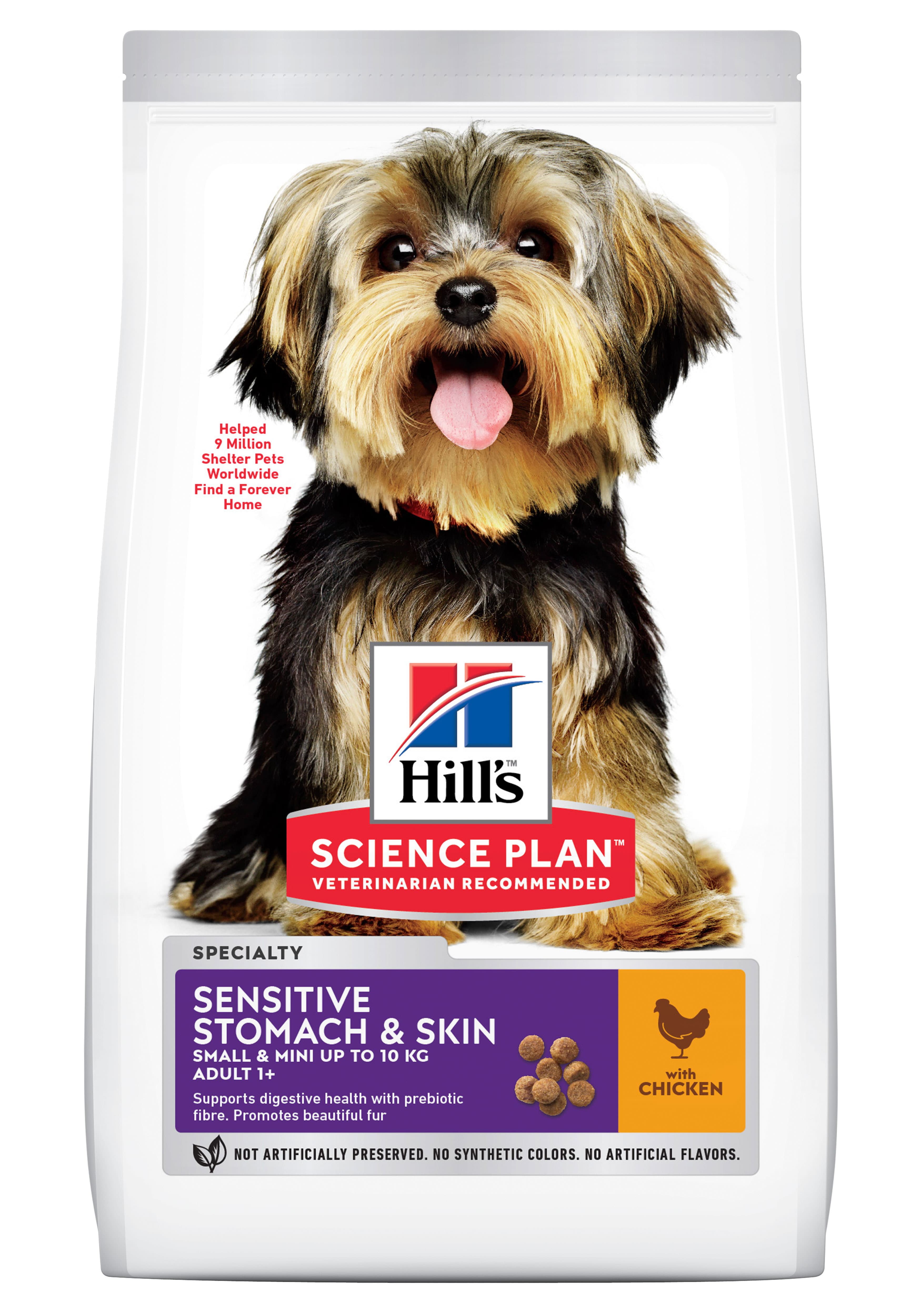 Hill's Sensitive stomach & skin Small & Mini Adult