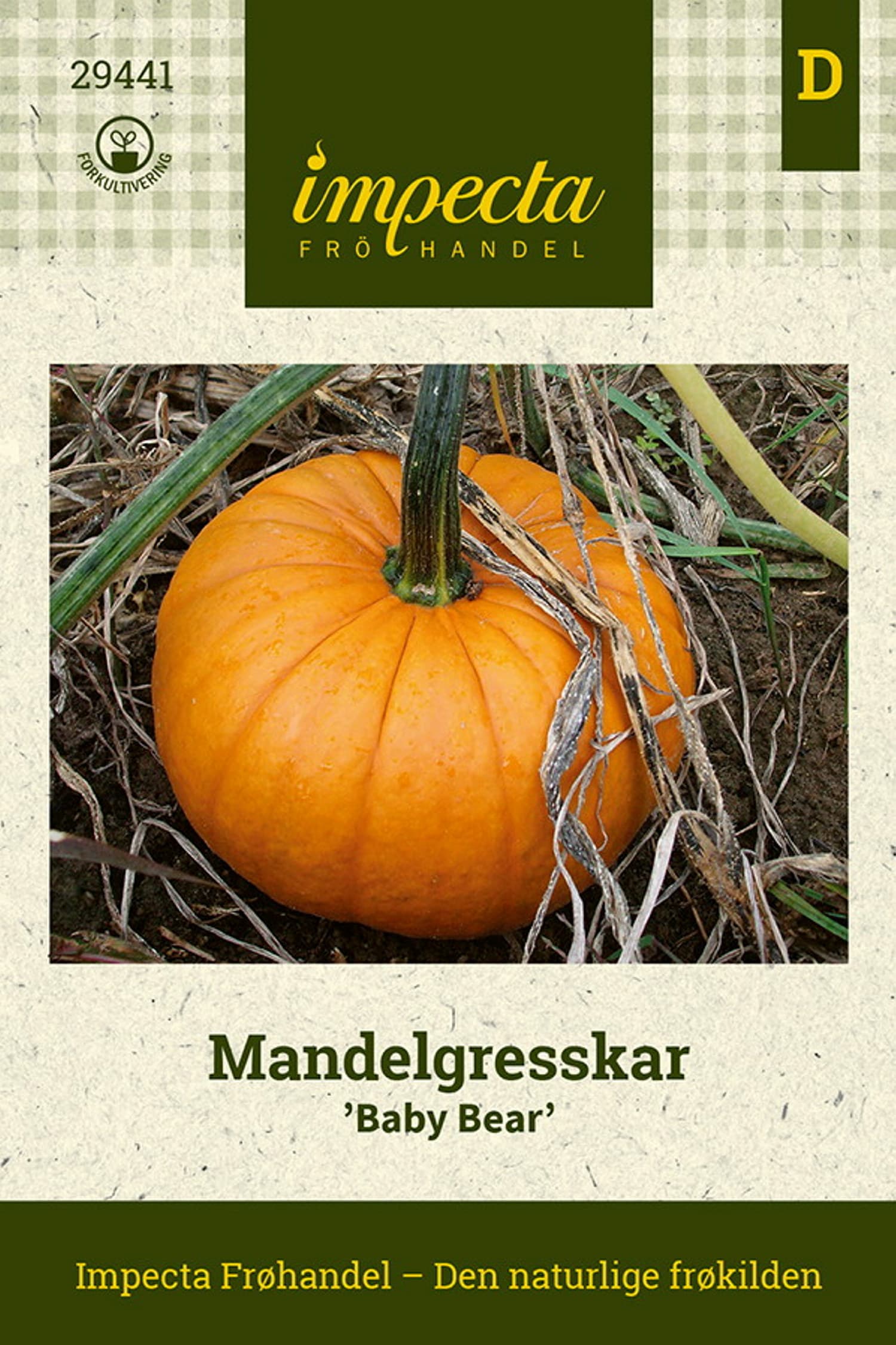 Mandelgresskar 'Baby Bear'