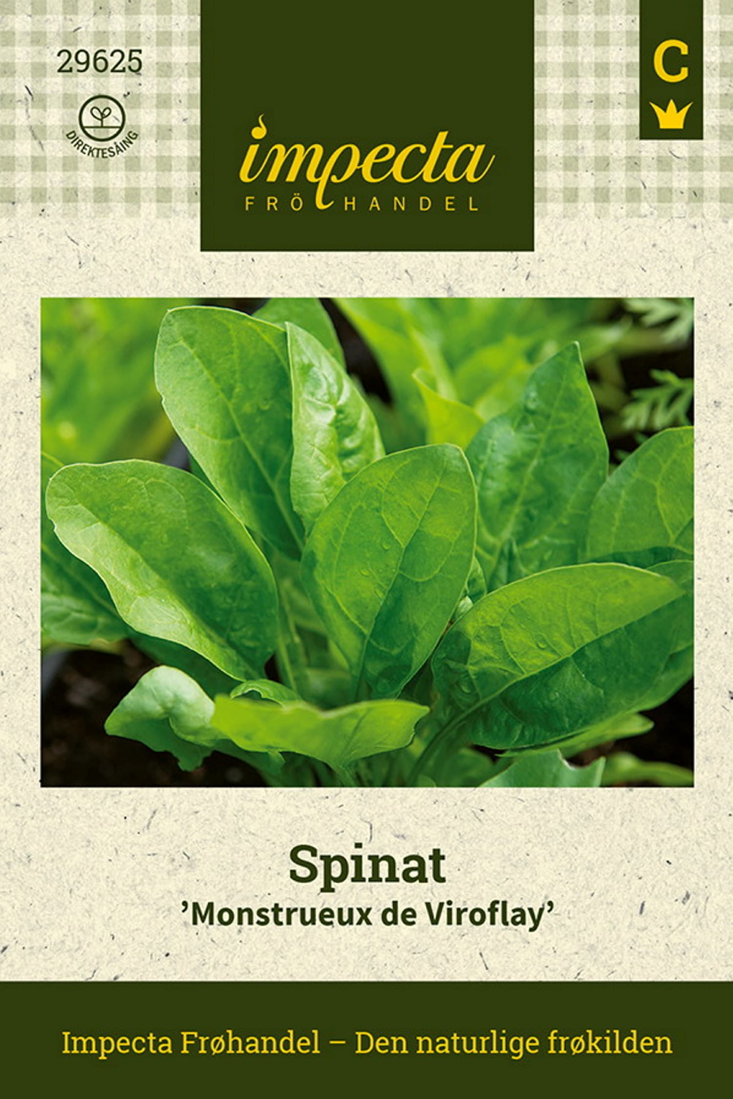 Spinat 'Monstrueux de Viroflay'