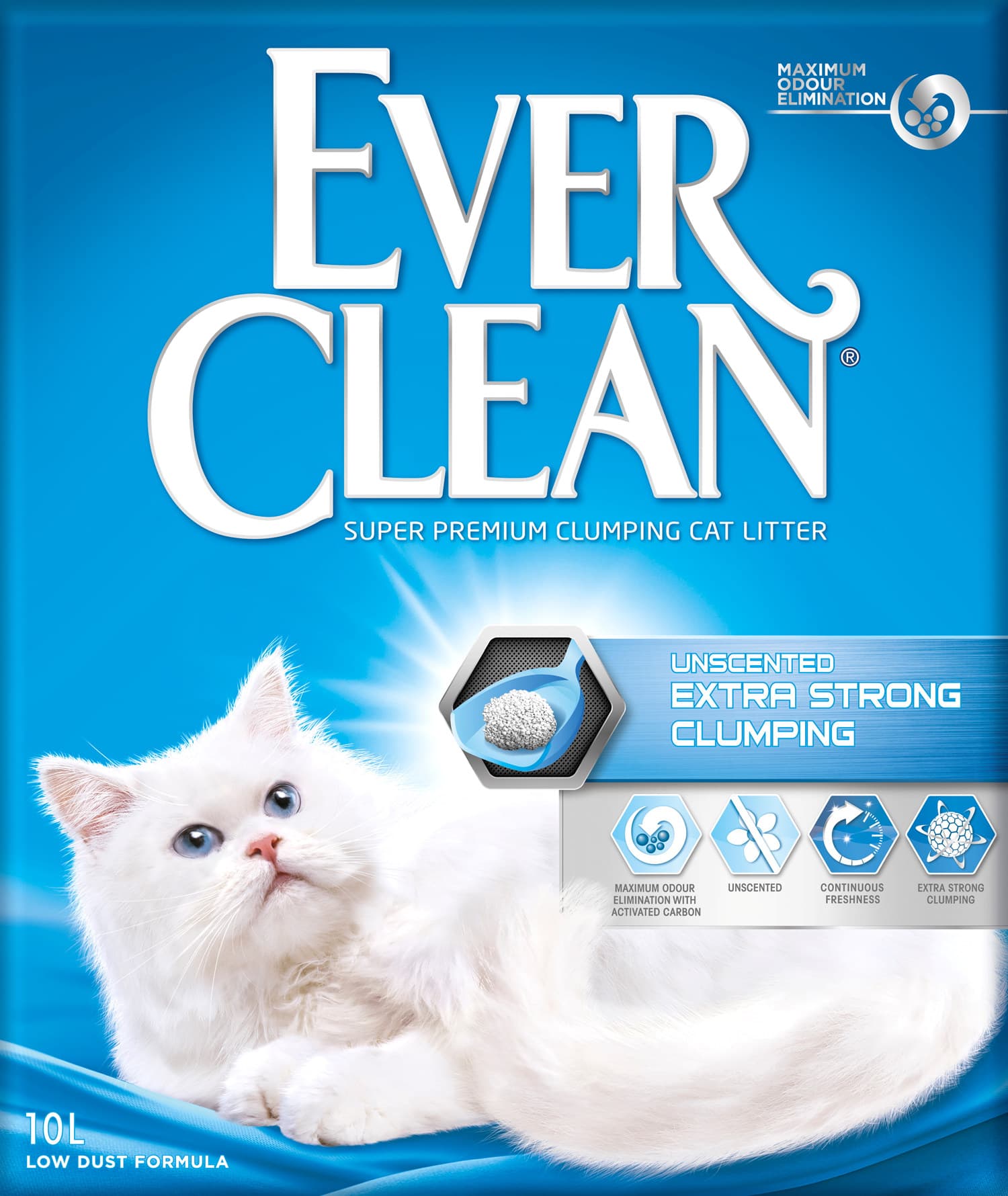 Kattesand Extra Strong Clumping Unscented Everclean