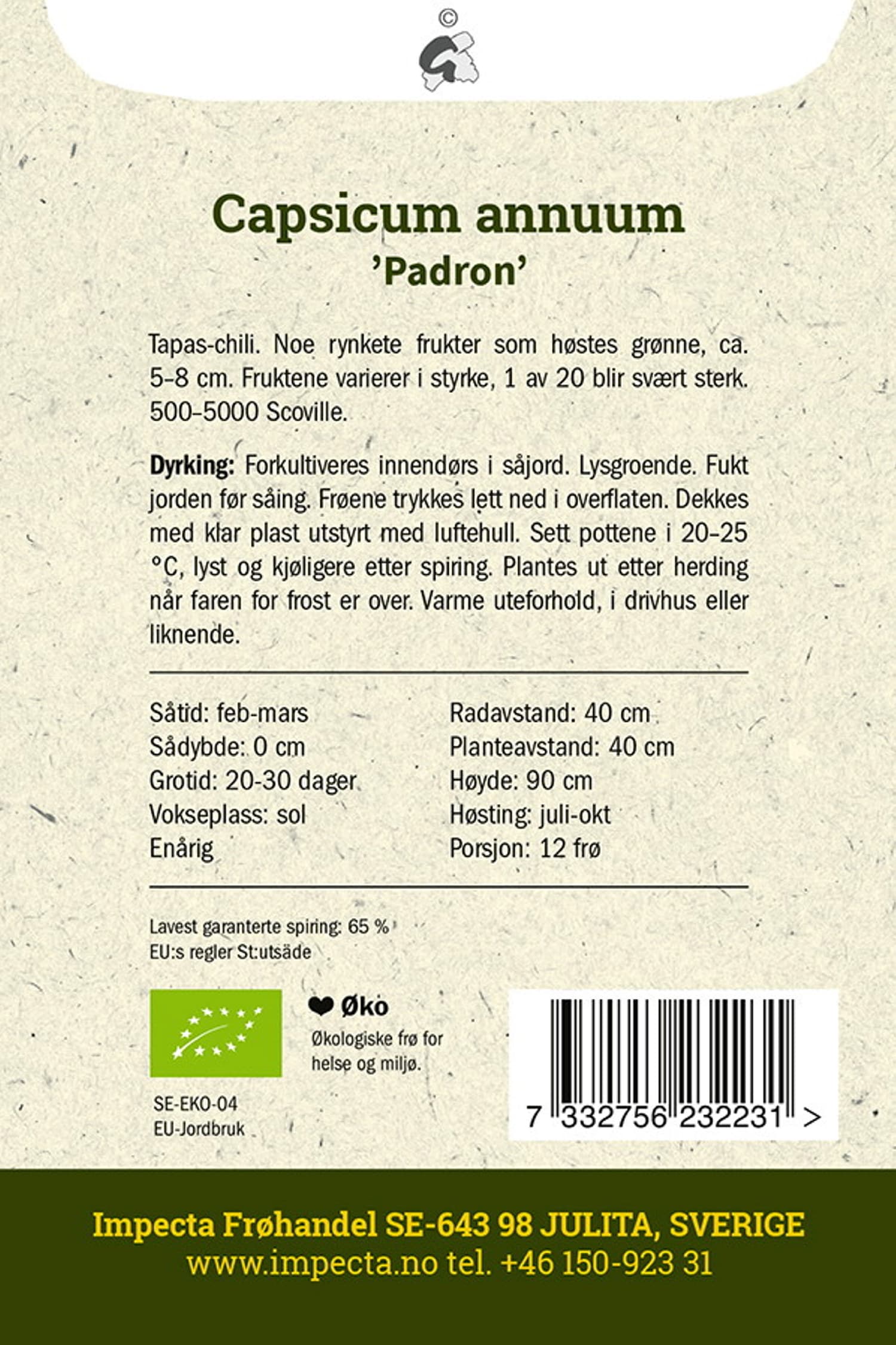 Chilipepper 'Padron'