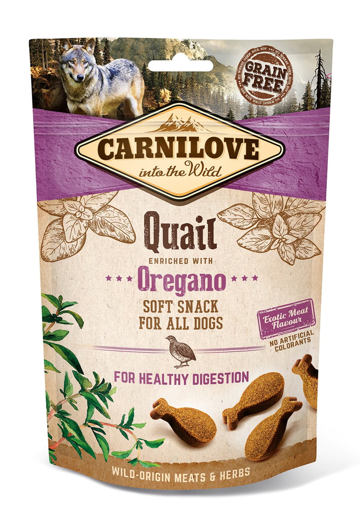 Hundegodteri Semi Moist vaktel & oregano