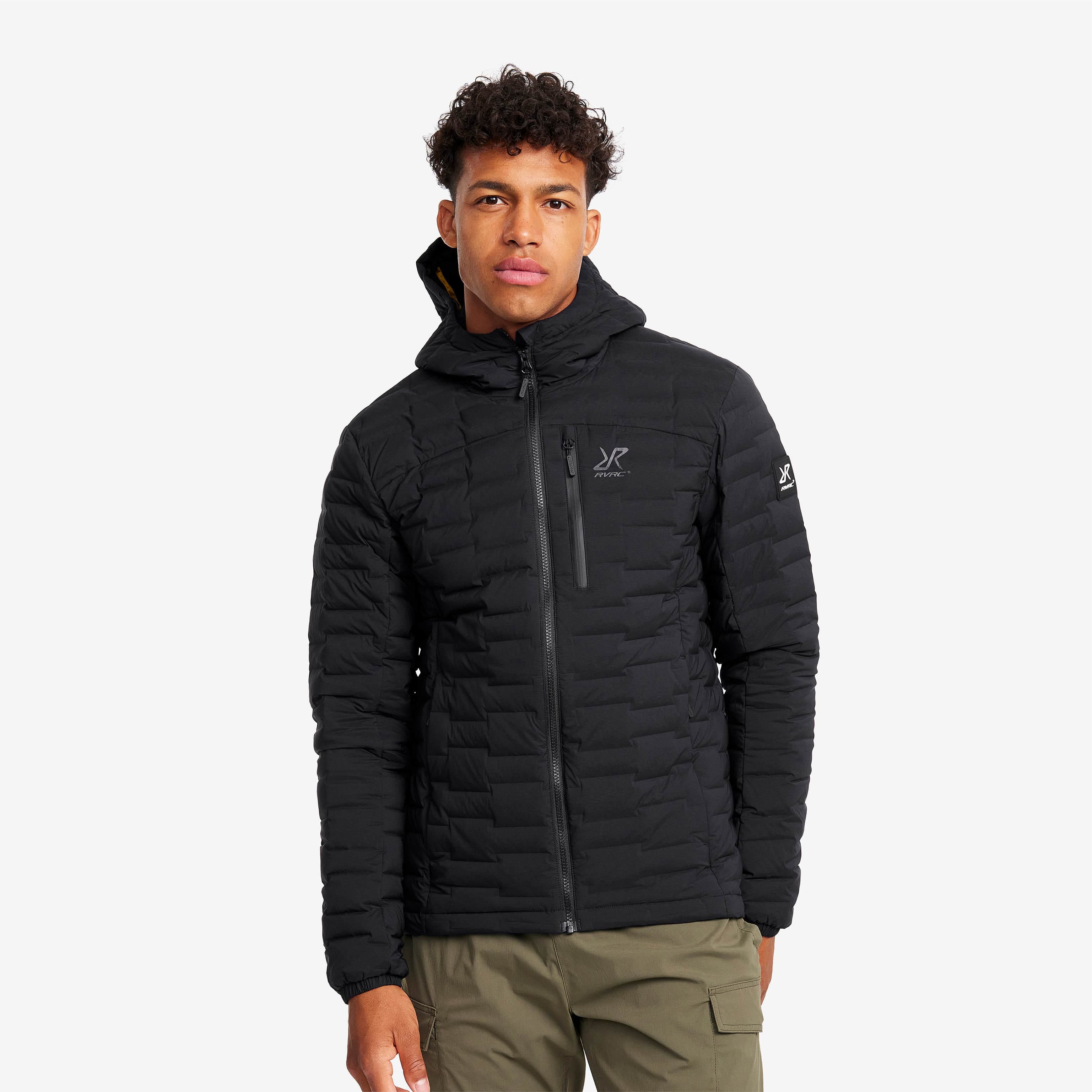 Flex Stretch Hooded Down Jacket