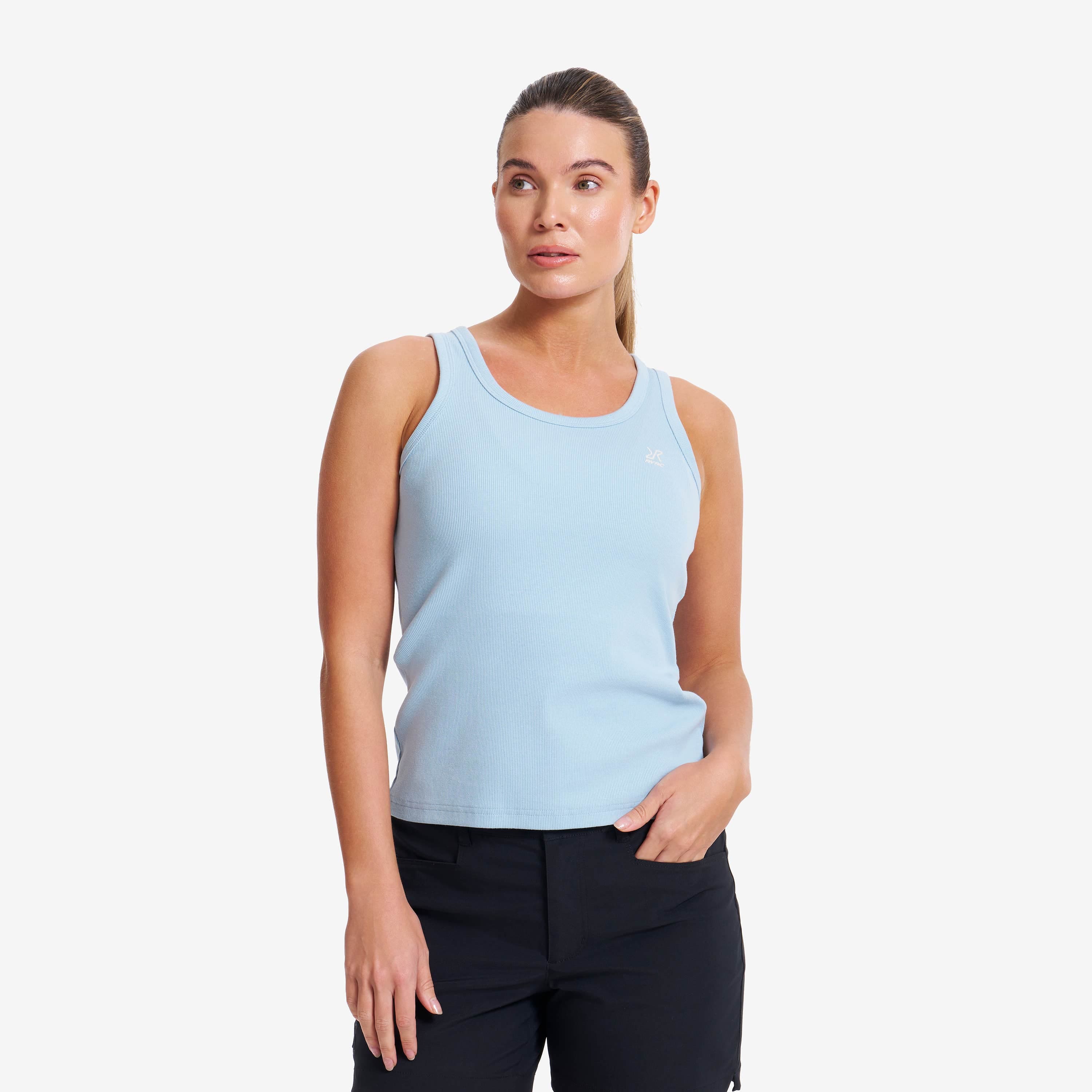 Birch Ribbed Tank Top